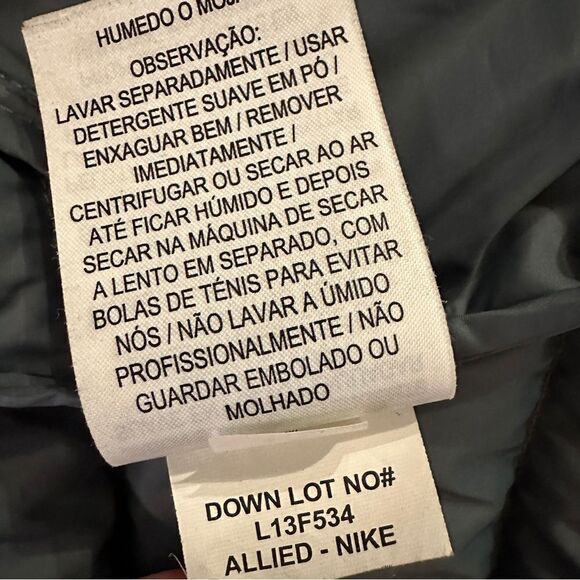 Nike 541422-010 duck down jacket - Picture 8 of 10